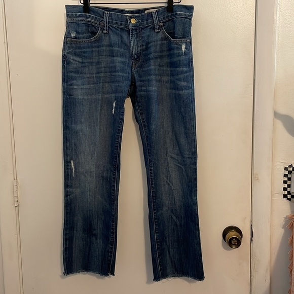 Gap Limited Edition Straight Leg Cropped Jeans 4 \ 27 - Picture 3 of 11